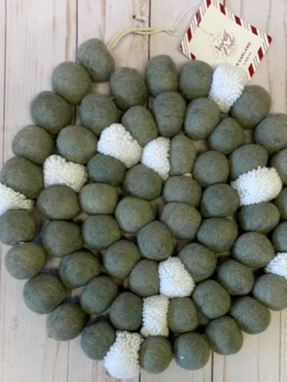 Felt Ball Pom Pom Garland 72